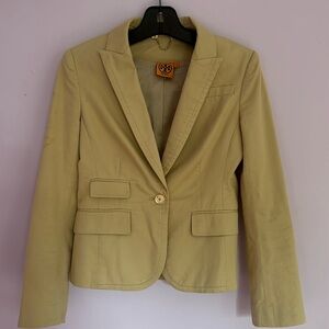 Tory Burch Tan Cotton Jacket